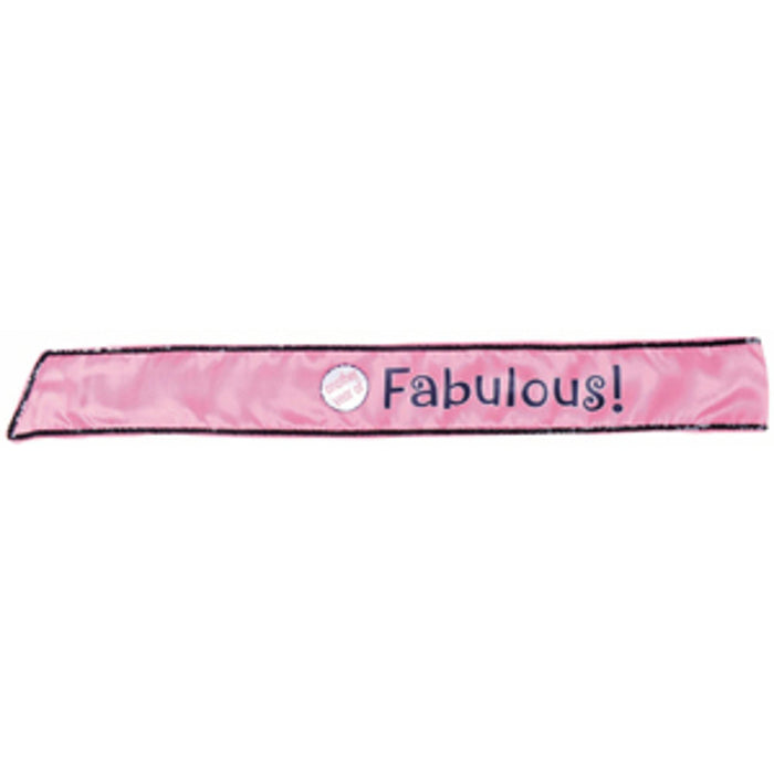 30" Birthday Fabulous Sash - Set Of 6