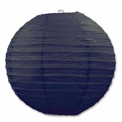 PAPER LANTERNS 9½" " (3/PKG) BLACK