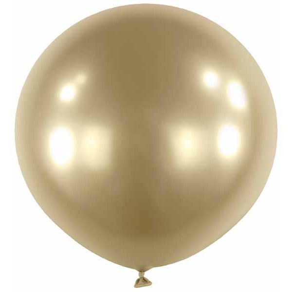 Luxe Prosecco 24-Inch Latex Balloons, 4 Count