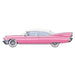 Jointed 50's Cruisin' Car Decoration, 6 ft