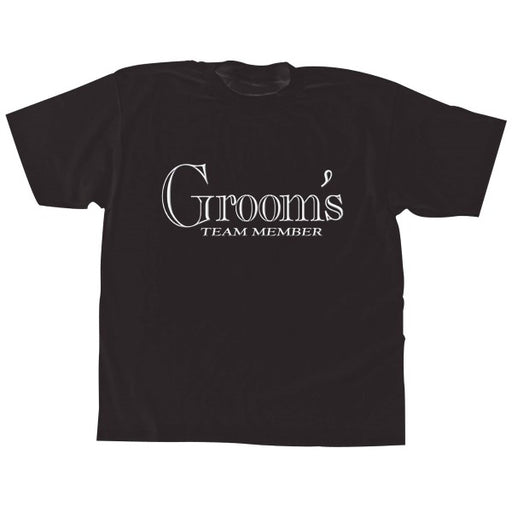 Groom's Team Member T-Shirt, XL
