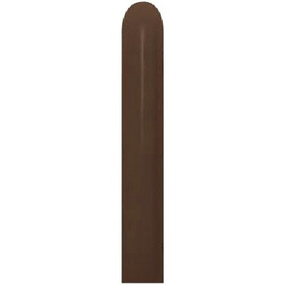 Sempertex Chocolate Brown 360 Twisting Balloons, 50 Count