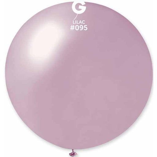 31" Metallic Lilac Balloon By Gemar.