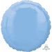 18 Inch Pastel Blue Round Foil Balloon