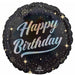 Sparkling Happy Birthday 28 Inch Jumbo Foil Balloon