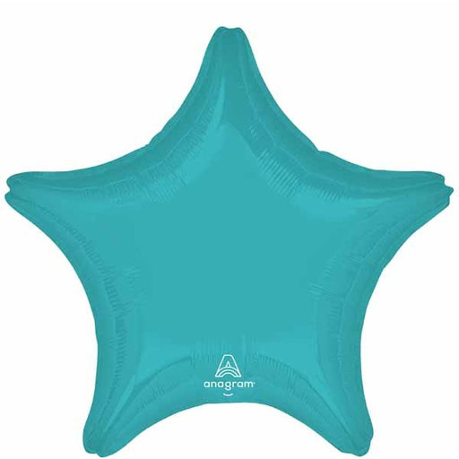 Vibrant Blue 19-Inch Star Foil Balloon