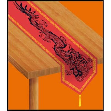 Printed Asian Table Runner, 1 Per Package