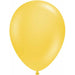 TUFTEX 17-Inch Goldenrod Latex Balloons, 50 Count