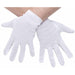 White Plus Size Costume Gloves