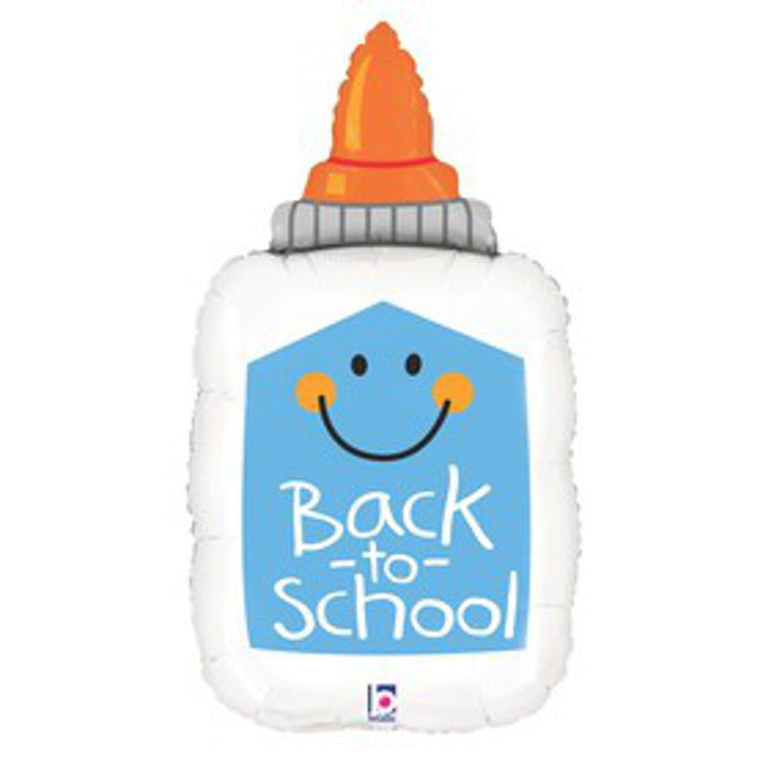 33" Shape Flat Back 2 School Glue.