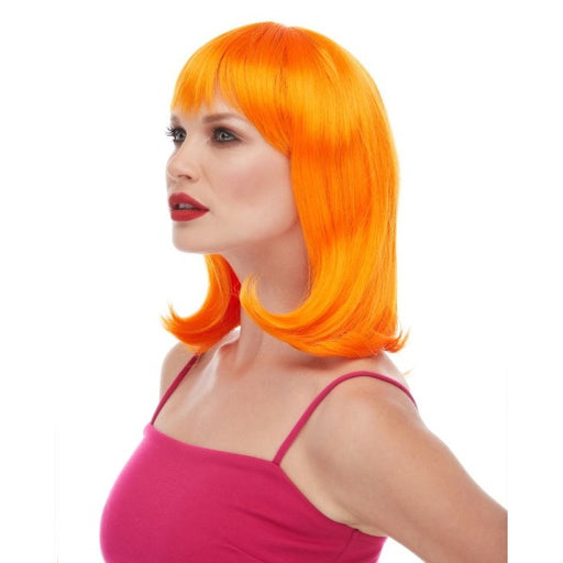 Orange Doll Costume Wig