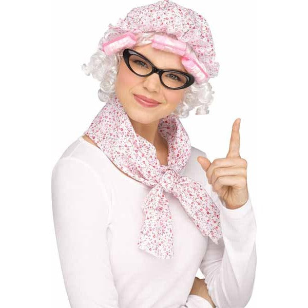 Adult Grammy Instant Grandma Costume Kit