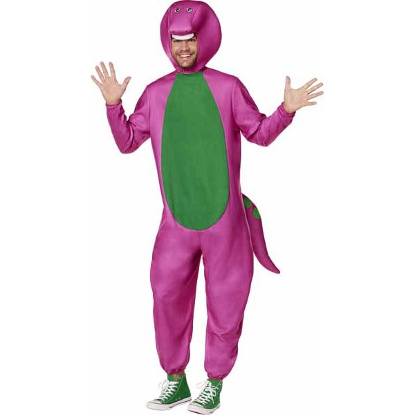 Officially Licensed Barney Adult Costume, Medium