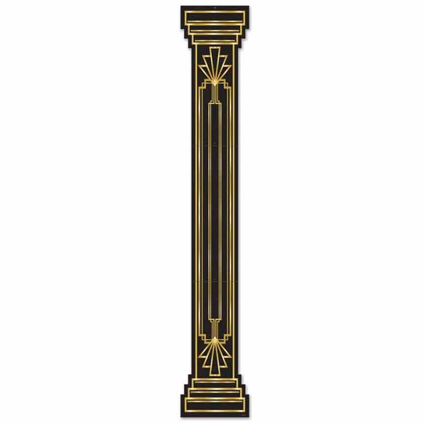 Great 20's Jointed Column Pull-Down Cutout