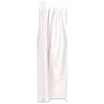 White Plastic Table Skirt, 29 Inches x 14 Feet