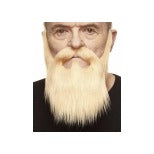 MOUSTACHE & BEARD BLONDE 25 CM X 32 CM