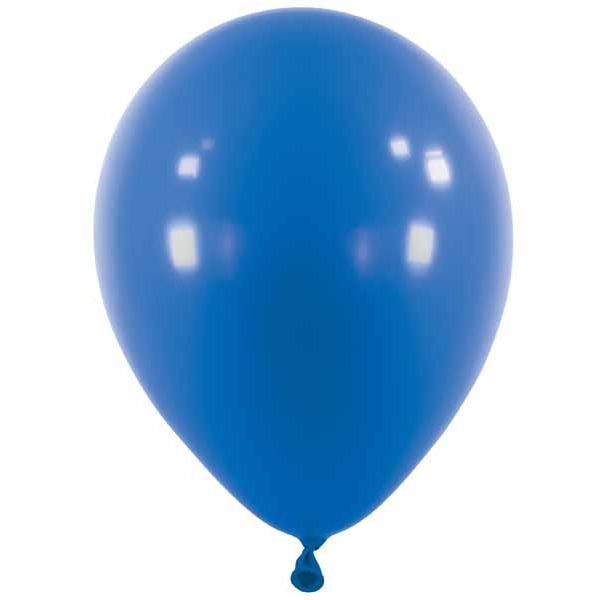 Ocean Blue 18 Inch Latex Balloons, 50 Count