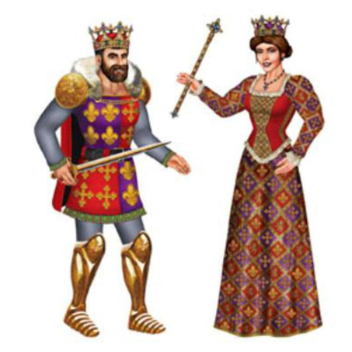 36" Jointed Royal Figure Set - Assorted Characters (1/Pkg)