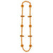 "36" Orange Soccer Beads - Add Color To Your Game!"