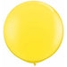 36" Qualatex Latex Yellow Balloons 2-Pack