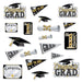Graduation Cutouts, 20 Count