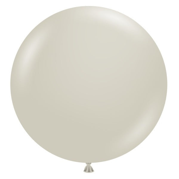 Tuftex 36-Inch Stone Latex Balloons, 2-Pack