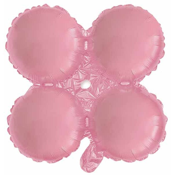 25-Inch Pastel Pink Quad Arch Foil Balloon