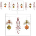 Leaf Shimmer Garland for Fall and Thanksgiving, 1 Count
