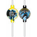 Batman Rogue Rage Paper Drinking Straws, 4 Count