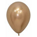Sempertex 11-Inch Reflex Gold Latex Balloons, 50 Count