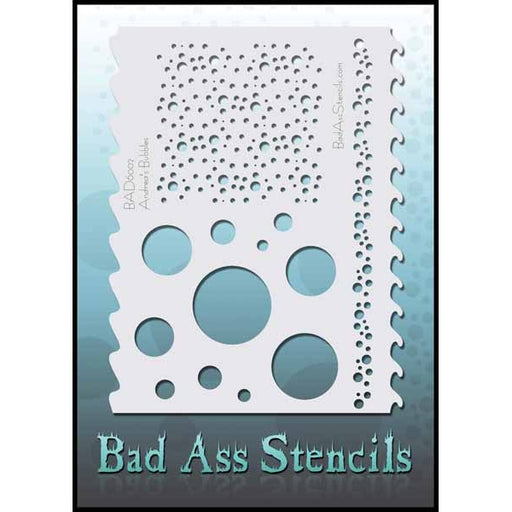 Graftobian Bad Ass Bubbles Makeup Stencil
