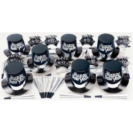 Stardust New Year's Eve Party Kit for 25 Guests