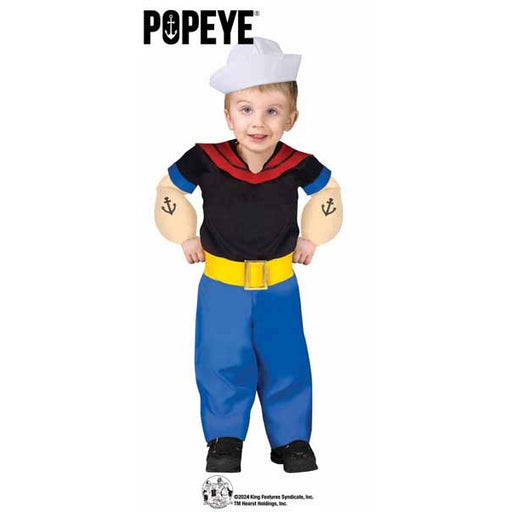 Popeye Toddler Costume, 24 Months to 2T