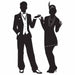 Great '20s Silhouettes Party Decorations, 2 Pack