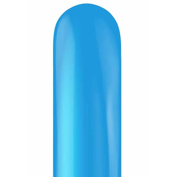 TUFTEX 260 Standard Blue Latex Twisting Balloons, 50 Pack