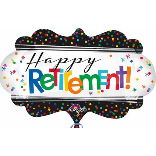 Officially Retired 27-Inch Shaped Foil Balloon