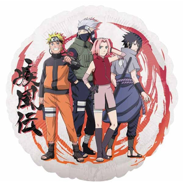Naruto 18-Inch Round Foil Balloon