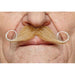 MOUSTACHE BLONDE WHI TE 9.5 CM X 5 CM