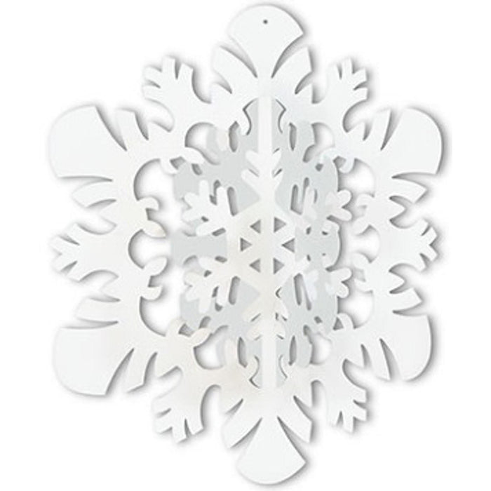 3D Hanging Snowflake ( 9/Pk)