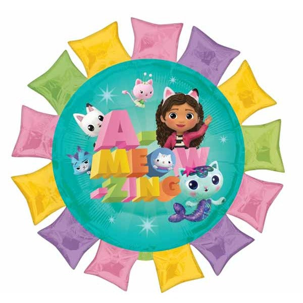 Gabby's Dollhouse 27" Shaped Foil Balloon