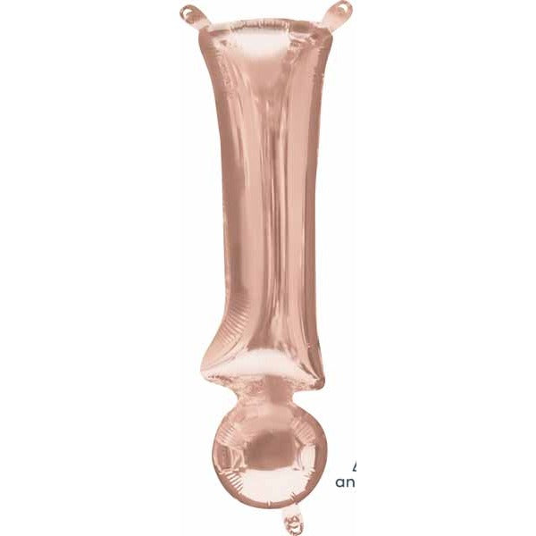 16 Inch Rose Gold Exclamation Mark Balloon