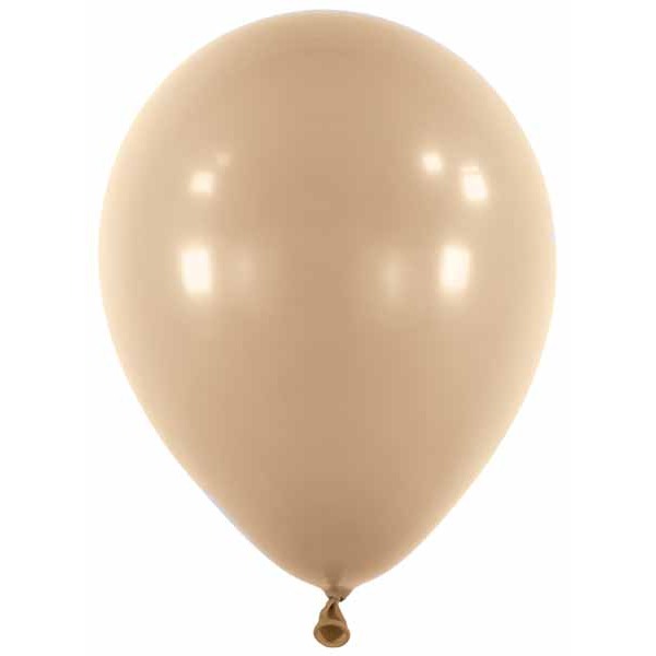 Anagram Taupe 11-Inch Latex Balloons, 100 Count