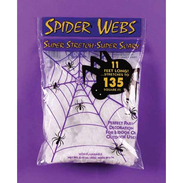 40g Spider Web Halloween Decoration