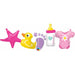 Pink Baby Girl Foil Balloon Garland