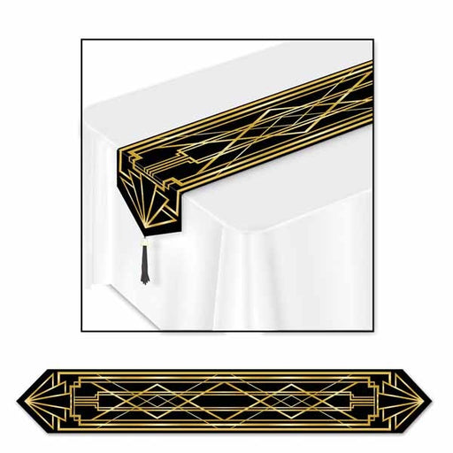 Great '20s Printed Table Runner