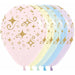 Sempertex 11" Pastel Matte Diamonds Latex Balloons, 50 Count