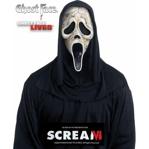 Ghost Face Aged Adult Mask