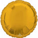 18-Inch Metallic Gold Round Foil Balloon