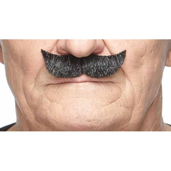 Salt and Pepper Costume Moustache, 8 x 2.5 cm