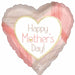 Happy Mother's Day Cutout Collage Jumbo Heart Foil Balloon